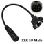 Cáp âm thanh BTM XLR5 5Pin Nam Nữ sang RJ45 Nữ có tai cho âm thanh chuyên nghiệp