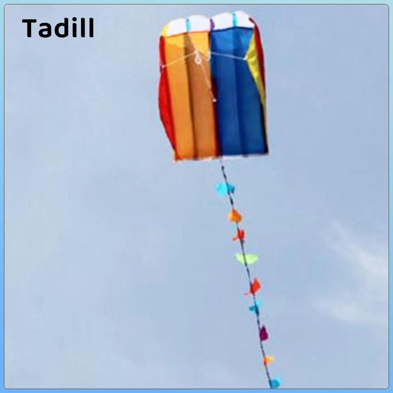 Tadill Nhỏ Cầu Vồng Mềm Diều Thể Thao Di Động Chống Rách Nhiều Màu Sắc Chống Thấm Nước