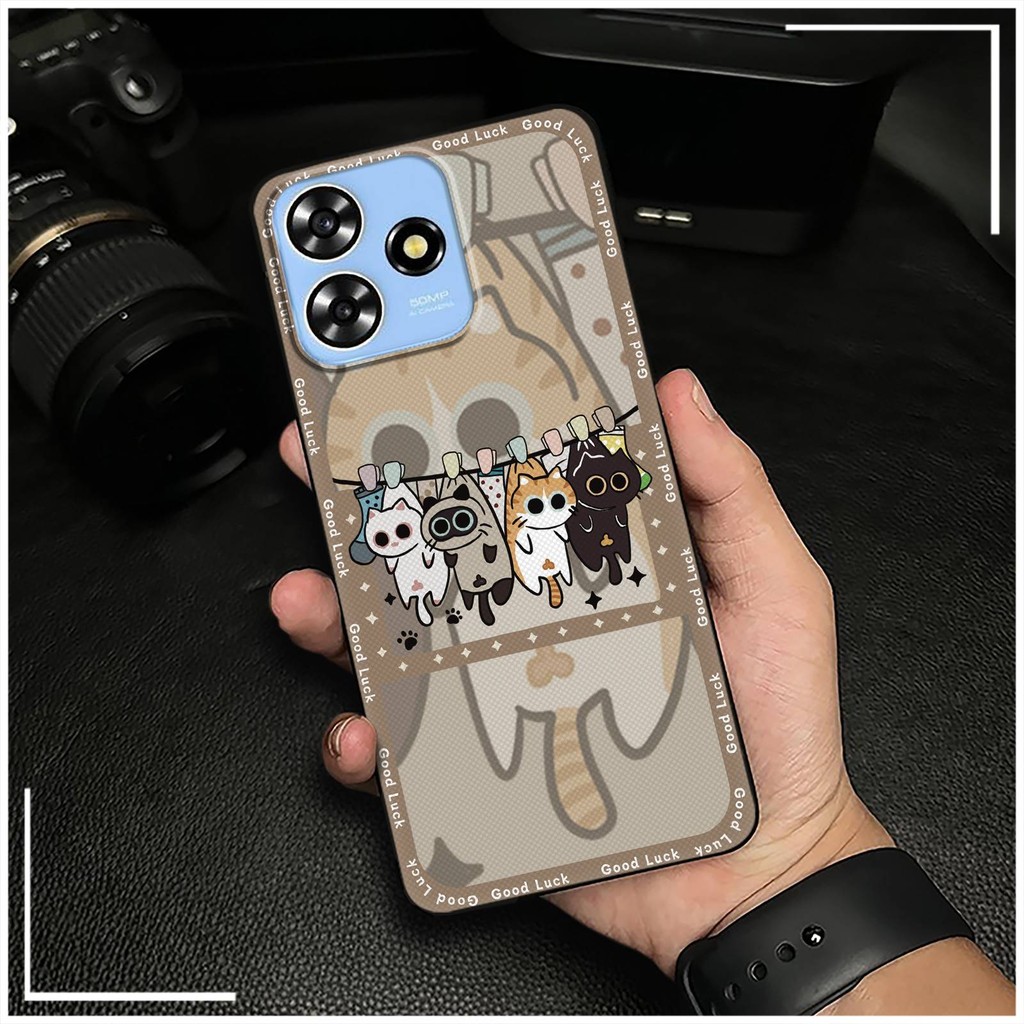 Ốp Điện Thoại TPU Chống Thấm Nước Cho ZTE Blade A73 4G / V50 Smart / V50 Design 4G / Axon50Lite Chống Bụi Bẩn Chống Va Đập Silicon Điện Thoại Di Động Tay Áo Graffiti Dễ Thương Bọc Toàn Bộ Vỏ Chống Sốc