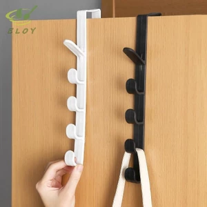 Túi đựng móc cửa năm đoạn Khăn quấn tóc Dây buộc tóc Giá đỡ liền mạch tại nhà Phòng ngủ Tổ chức lưu trữ Nhựa Màu Nguyên chất Giá VN