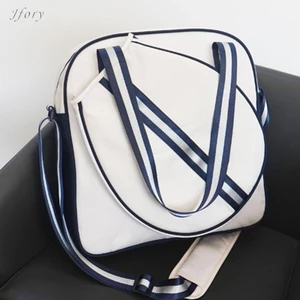 Jfory Túi vợt Tennis & Cầu Lông đeo vai cho người lớn, người mới bắt đầu, thiết bị thể thao