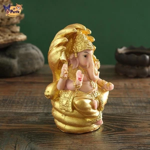 Nhựa Ganesha Tượng Ấn Độ Voi Thần Thành Công Tượng Phật Nhà Mandir Diwali Trang Trí Quà Tặng