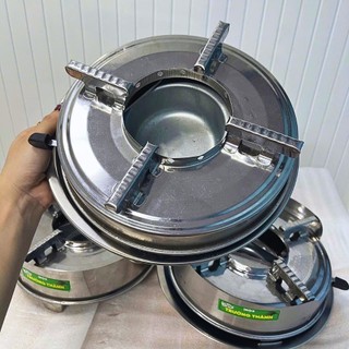 [Giá Xưởng] Combo Bếp Cồn Inox + Đế Lót Chống Nóng – Phù Hợp Gia Đình/Quán Ăn