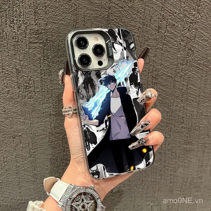 Ốp lưng Anime Solo san lấp mặt bằng cho realme C75 C53 C55 C35 C15 C12 c21y C63 5 5I 6i 11 12 Pro Plus vỏ cứng gây sốc