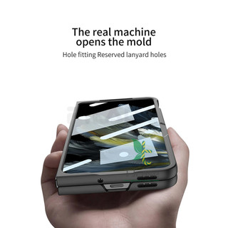 Ốp điện thoại có thể xoay từ tính Oppo Find N3 Oneplus Open Slim Front Tempered Film Case