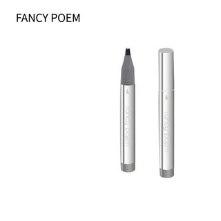 FANCY POEM Bút chì kẻ mày sang trọng nhiều cánh quạt không thấm nước lâu trôi và không đổi màu trong suốt Lông mày hoang dã Đường kẻ lông mày Hai trong một Bút chì kẻ mày
