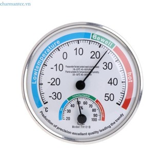 Charmantcc1 Hộ Gia Đình Analog Máy Đo Độ Ẩm Nhiệt Độ Máy Đo Đồng Hồ Đo Cho Văn Phòng Nhà Hàng Khách Sạn Sảnh