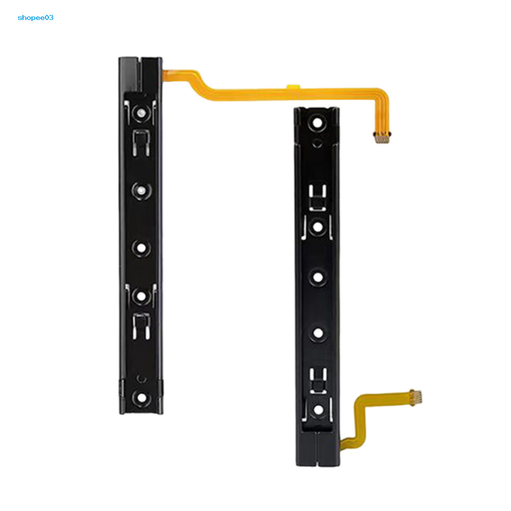 [Ky] Đường ray trượt kim loại chất lượng cao Thay thế đường ray trượt Nintendo Switch Bộ thanh trượt đường ray thay thế Công cụ sửa chữa tự làm dễ dàng cho game thủ Đông Nam Á