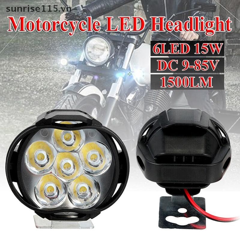 Đèn pha Led xe máy Srvn 1 9-85V Đèn LED sáng cao cho xe máy Moto Đèn LED lấy nét phía trước bên ngoài.
