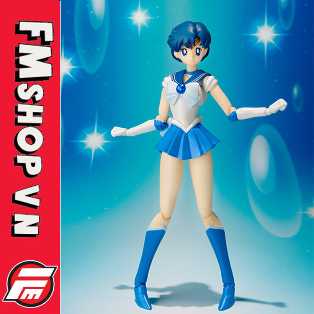 (CÓ SẴN) MÔ HÌNH NHÂN VẬT ANIME THỦY THỦ MẶT TRĂNG THỦY THỦ SAO THỦY SHF SAILOR MERCURY -ANIMATION COLOR EDITION-