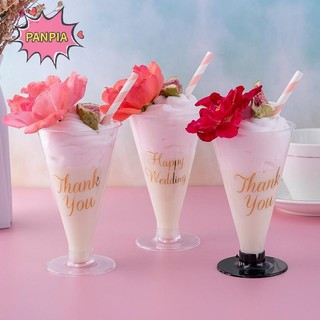Pnpia 10 Chiếc Dùng Một Lần Mousse Bánh Cup Pudding Trong Suốt Món Tráng Miệng Cốc Mousse Thạch Món Tráng Miệng Sữa Chua Đảng Bánh Cốc Nhựa Boutique