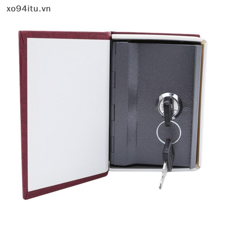 XOITU Từ Điển Sách An Toàn Bảo Mật Chìa Khóa Khóa Tiền Bí Mật Chìa Khóa An Toàn Hộp Tiền Mặt Đồng Xu Lưu Trữ Hộp Khóa Trang Sức VN