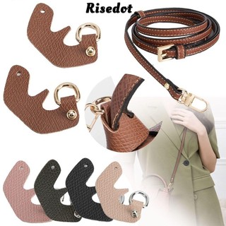 Risedot Dây da thật Phụ nữ chuyển đổi thay thế Khóa treo cho Longchamp