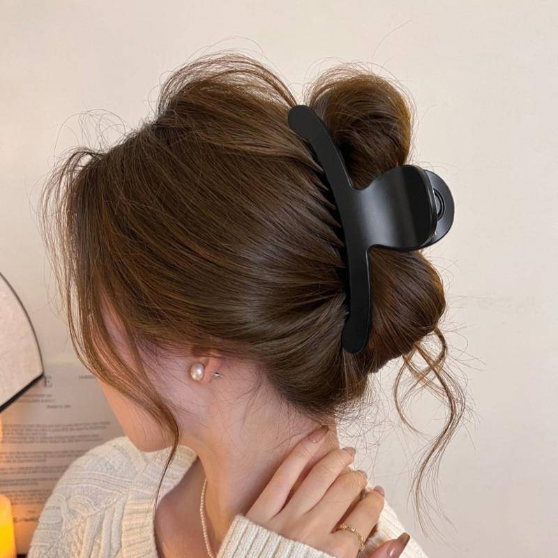 Kẹp tóc cá mập cỡ lớn nhiều màu - Lò xo thép không gỉ độc quyền, lực kẹp cực mạnh, bền bỉ sang trọng