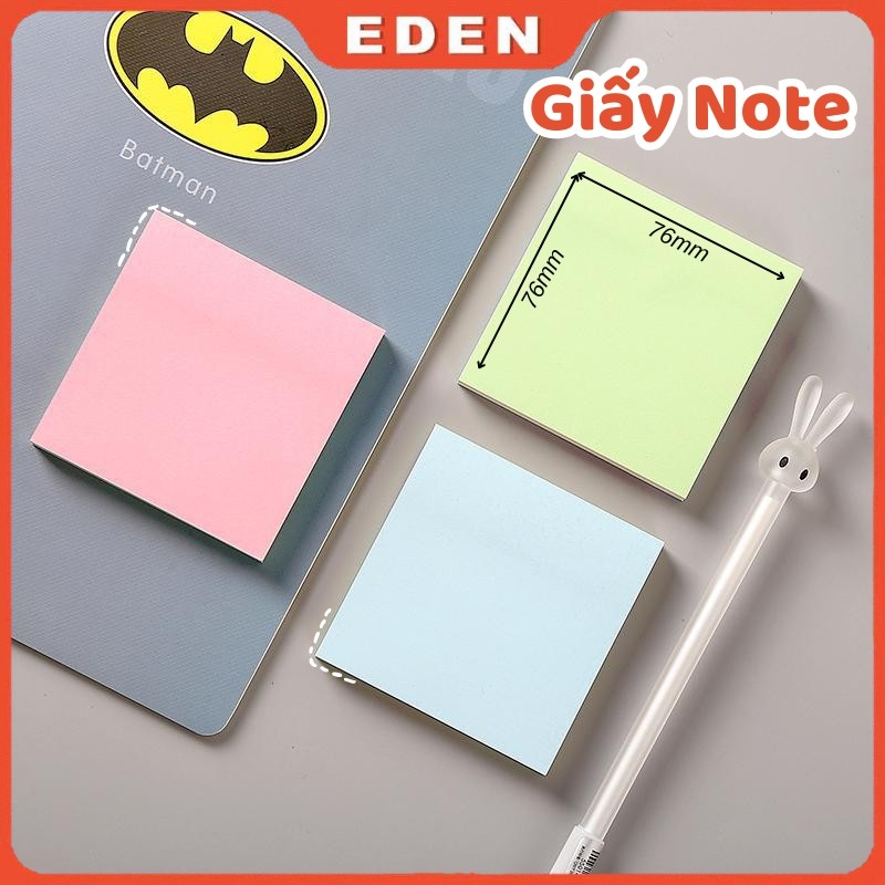 Set 100 Giấy Note Ghi Chú, Giấy Nhớ Hình Vuông Dán Vàng Giấy Ghi Chú ...