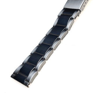 Dây đồng hồ thép không gỉ 12-24mm cho nam nữ, vòng tay kim loại, tương thích đồng hồ cơ/thạch anh