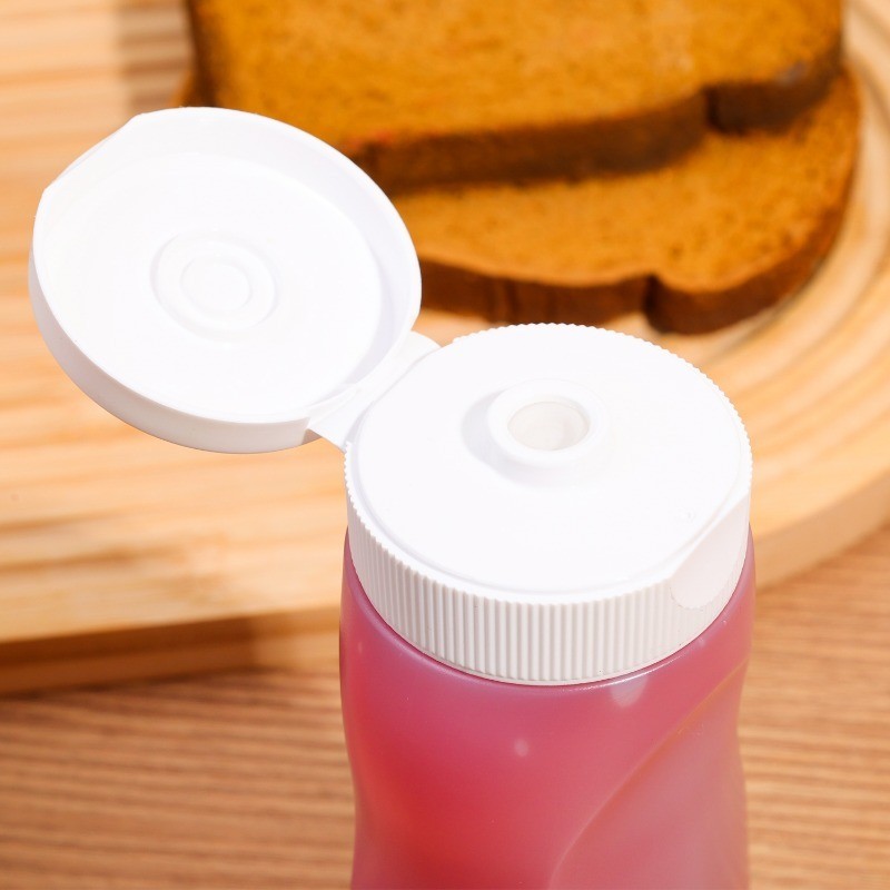 1 / 2 / 4 Cái PE Dày Nước Sốt Nhà Bếp Chia Bóp Chai- Đơn Giản Bền Syrup Mật Ong Phụ Đóng Gói Bình Di Động