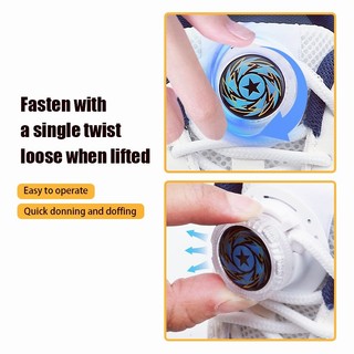 Khóa dây giày tự động kim loại không cần buộc, dễ lắp đặt cho sneaker, dày dặn