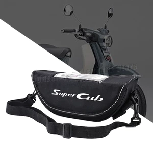 Dành cho Honda Super CUB C70 90 110 C125 Túi điều hướng du lịch tay lái xe máy chống nước