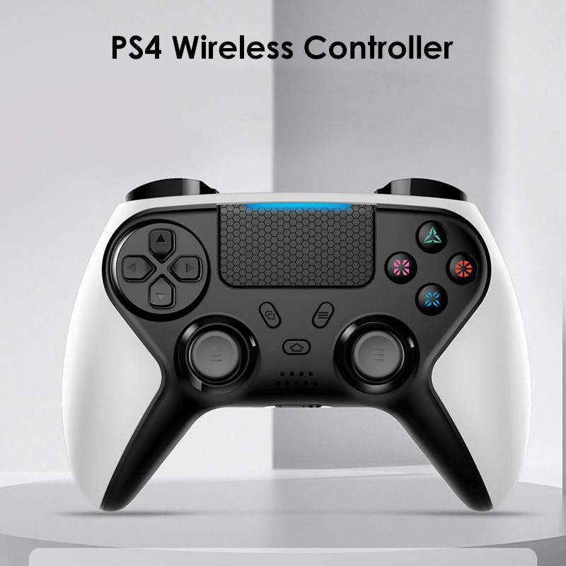 Bộ điều khiển trò chơi không dây Maoedge Tay cầm chơi Game Bluetooth có đèn RGB cho bộ điều khiển điện thoại PC PS4