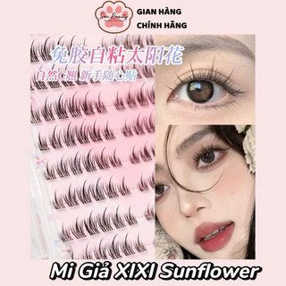 [XIXI] Mi Giả XiXi Sunflower Có Keo Sẵn Tự Nhiên Nhẹ Nhàng Uốn Cong Cho Người Mới Dễ Sử Dụng