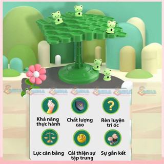 Đồ Chơi Ếch Cân Bằng – Trò Chơi Thăng Bằng Trọng Lượng Rèn Trí Thông Minh, Board Game Giáo Dục Cho Bé