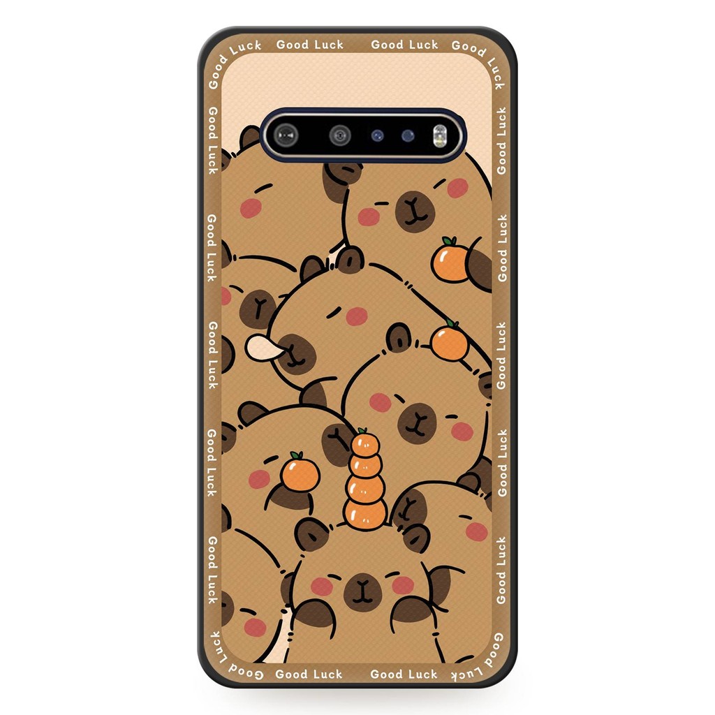 Ốp TPU Graffiti bảo vệ LG V60 ThinQ 5G, chống bụi bẩn, chống thấm nước, vỏ mềm bền