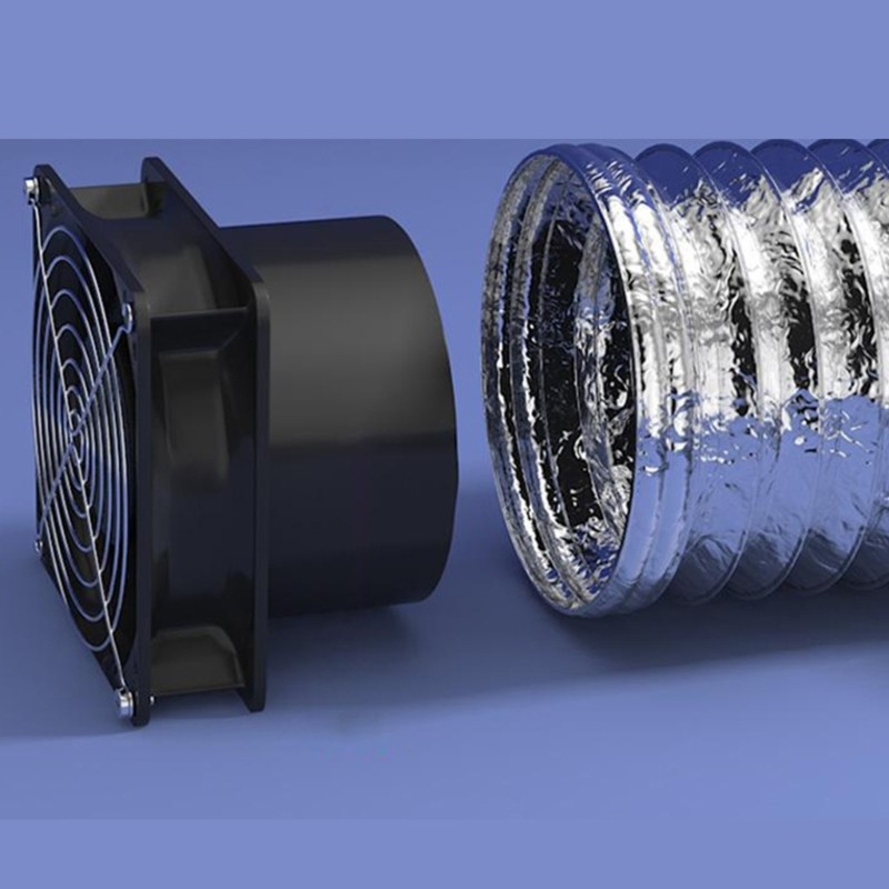 Sturdy Solar Powered Exhaust Fan For Efficient Cooling In Attics Greenhouses
