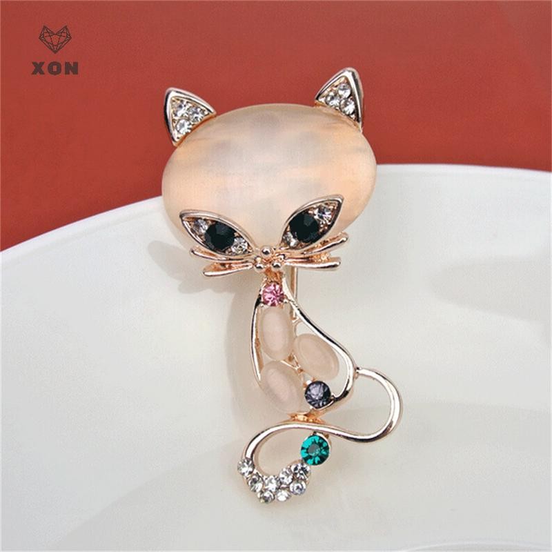 XON Ghim Cài Áo Hình Con Cáo Thời Trang