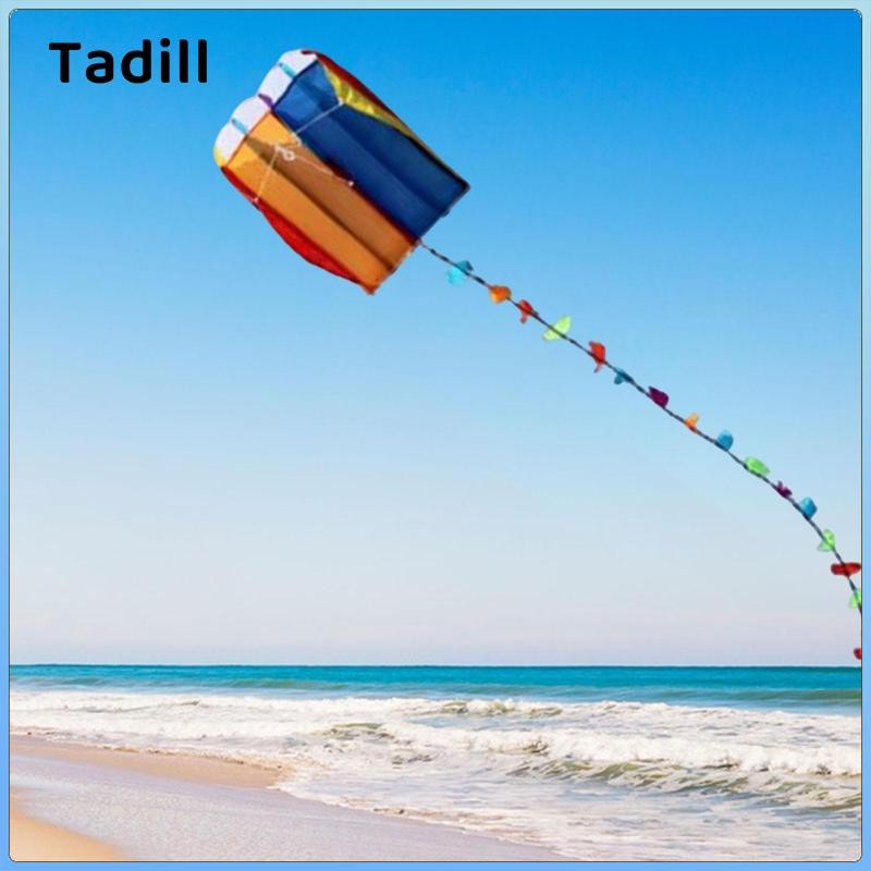 Tadill Nhỏ Cầu Vồng Mềm Diều Thể Thao Di Động Chống Rách Nhiều Màu Sắc Chống Thấm Nước