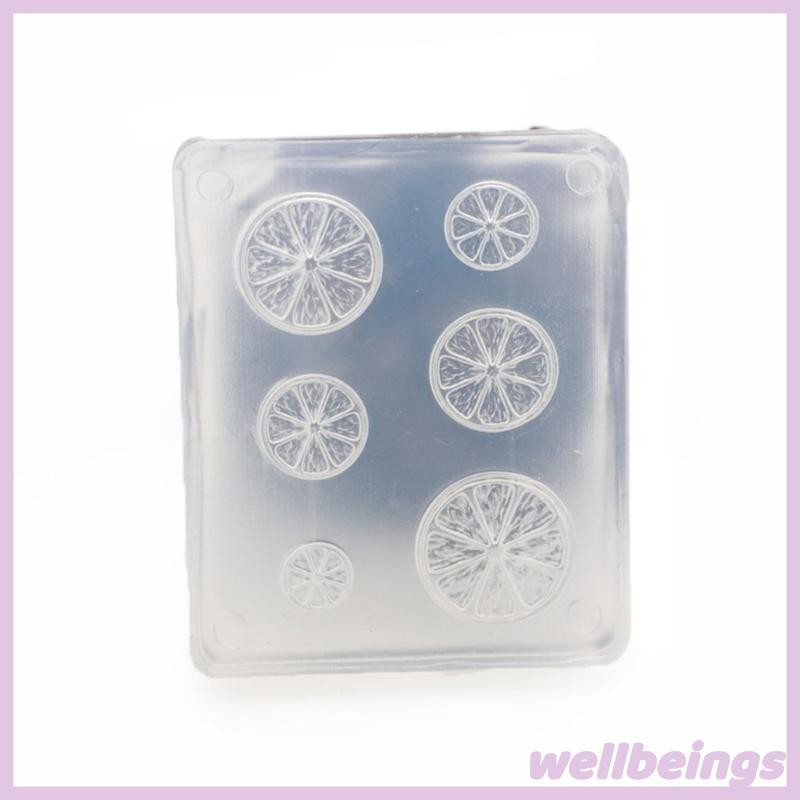 Wellb Đa Năng Khuôn Silicon Hình Chanh Khuôn Trang Sức Khuôn Nhựa Dính