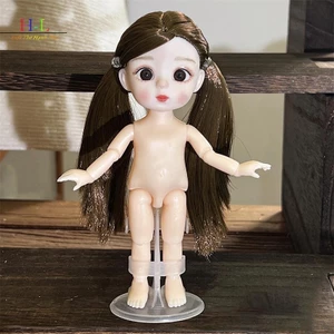 1 Búp bê 16cm với các biểu cảm khác nhau, Búp bê 1 / 8 dễ thương, Cô gái búp bê di chuyển 13 khớp LMWU