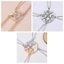 FUHUIOT 4 Cái / bộ Vòng Cổ Ghép Hình BFF, Bộ Trang Sức Đầy Màu Sắc Vòng Cổ Mãi Tốt Nhất, Vòng Cổ Kim Cương Giả Thời Trang Kết Hợp Nối Mặt Trời Mặt Trăng Đám Mây Ngôi Sao Vòng Cổ Tình Bạn