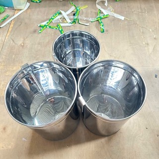 Ống trụng phở / Lòng trụng phở, trụng hủ tiếu inox 430 (đường kính miệng ống 19.5cm, 6 size)