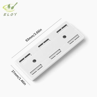 [ELOY] Miếng dán cố định cắm treo tường Nhà không đục lỗ Ổ cắm tự dính Fixer Dây cáp sắp xếp Giá đỡ dải điện VN