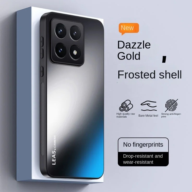 Dành Cho Xiaomi 14T / 14T Pro Vỏ Giáp Chống Sốc Mờ Cứng Ốp Lưng Bảo Vệ Camera