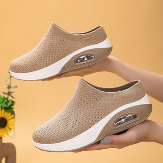 Giày thể thao có sẵn Nam Nữ Cùng phong cách Giày đệm khí Giày chạy bộ Giảm xóc Giày tăng chiều cao Giày nam Giày nữ Giày cỡ lớn Giày lười Giày miễn phí