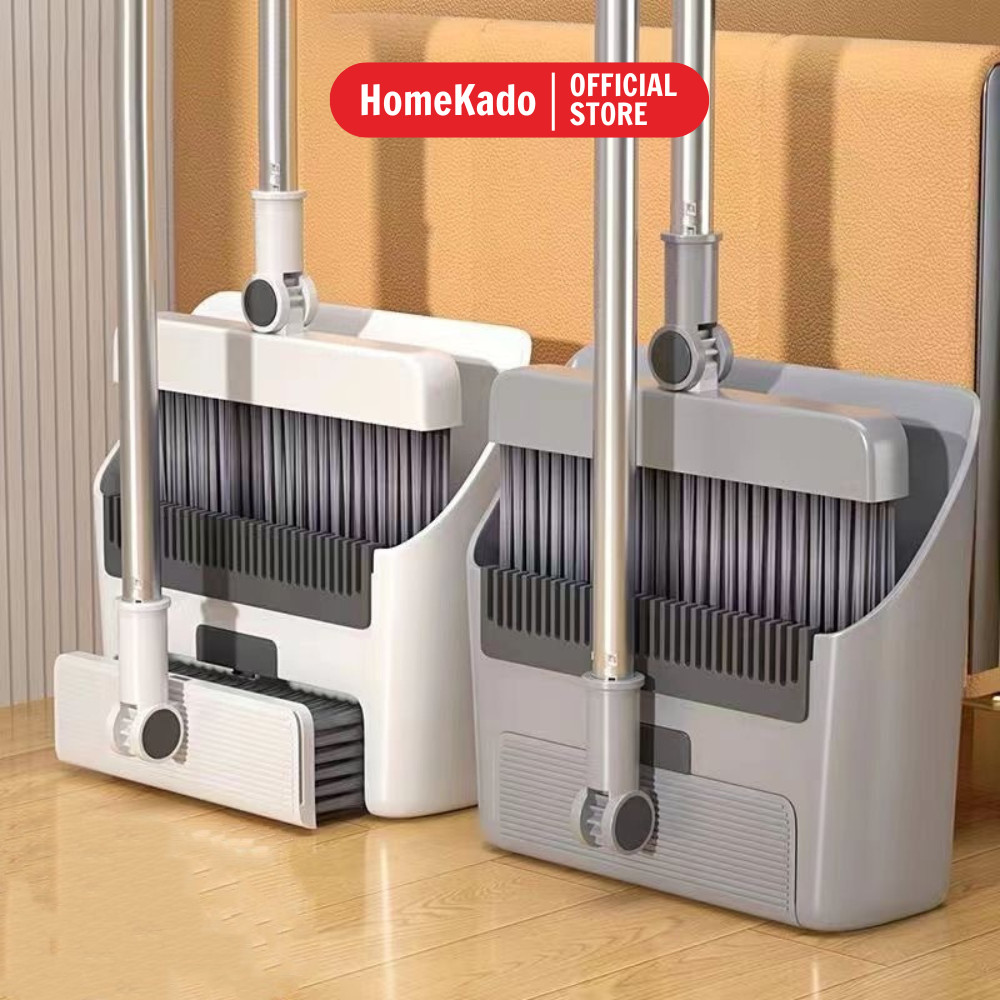 Bộ Chổi Quét Nhà 3 Trong 1, Chổi Quét Nhà Kèm Hót Rác, 1 Chổi Quét 1 ...