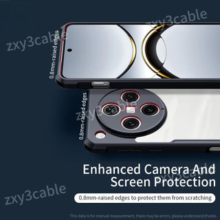 Vỏ giáp chống sốc cho Tecno Camon 30 S Pro 30S 4G 5G 2024 Vỏ điện thoại Vỏ Acrylic trong suốt cho TecnoCamon30 Camon30S 30SPro 30S Pro Vỏ bảo vệ Camera