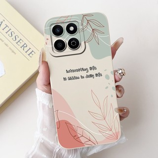 Dành Cho Honor X7c 200 Vỏ Thông Minh 2024 Thiết Kế Mới Sơn Thẩm Mỹ Bảo Vệ Camera Vỏ Silicon Mềm Cho Honor Play 60 Plus