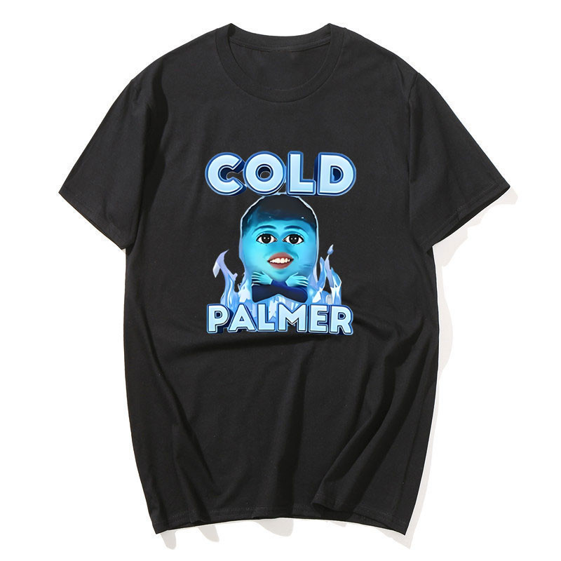 Lạnh Palmer Hài Hước Ngộ nghĩnh Meme Áo nam Nữ Bóng Đá Đồ Họa Tee Áo Sơ Mi Dạo Phố Áo Cotton Dạo Phố Trang Phục