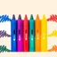 GREAT 6 Cái Bút chì phòng tắm, Đồ chơi Graffiti có thể xóa được nhiều màu, Bút Doodle có thể giặt sáng tạo Đồ chơi nổi nhận thức