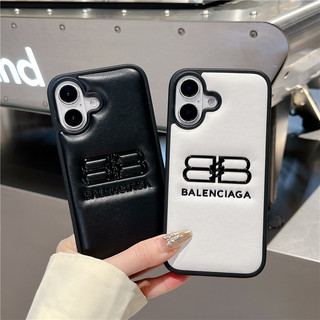 Ốp điện thoại dập nổi thời trang sang trọng BB Paris Business cho iPhone 16 15 14 13 Pro Max Bìa cứng