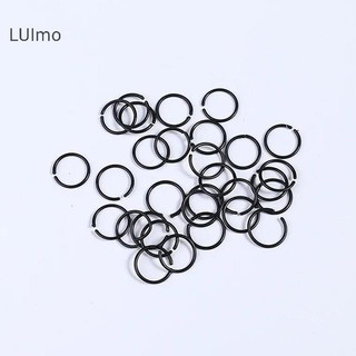 Luimo 30 chiếc / hộp Nữ Vintage Tròn Nhựa Vòng Bông Tai nhiều màu sắc chống dị ứng thanh nhựa nhỏ, vô trùng, đóng hộp SBS