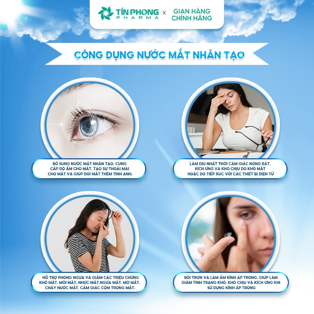 Ảnh Nước Mắt Nhân Tạo EyeFresh Hỗ Trợ Giảm Khô Mắt, Mỏi Mắt, Nhức Mắt Lọ 6ml 2