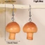 JUNYUE88US Bông tai Dangle rau mô phỏng, Bông tai Bohemia Bông tai dễ thương phong cách Hàn Quốc, Xà lách ngộ nghĩnh, Phụ kiện trang sức Bông tai nấm hợp kim nữ