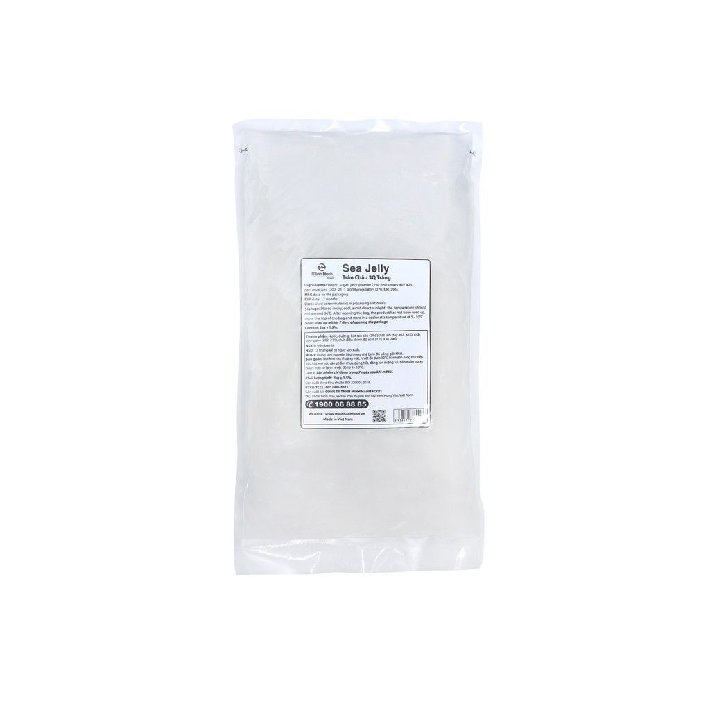 3Q Sea Jelly Minh Hạnh gói 2kg - THÙNG 6 GÓI