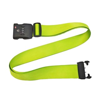 Dây đai hành lý thẳng bằng nylon có khóa & khóa TSA - Dây đai du lịch điều chỉnh cho vali, dây đai an toàn chống trộm