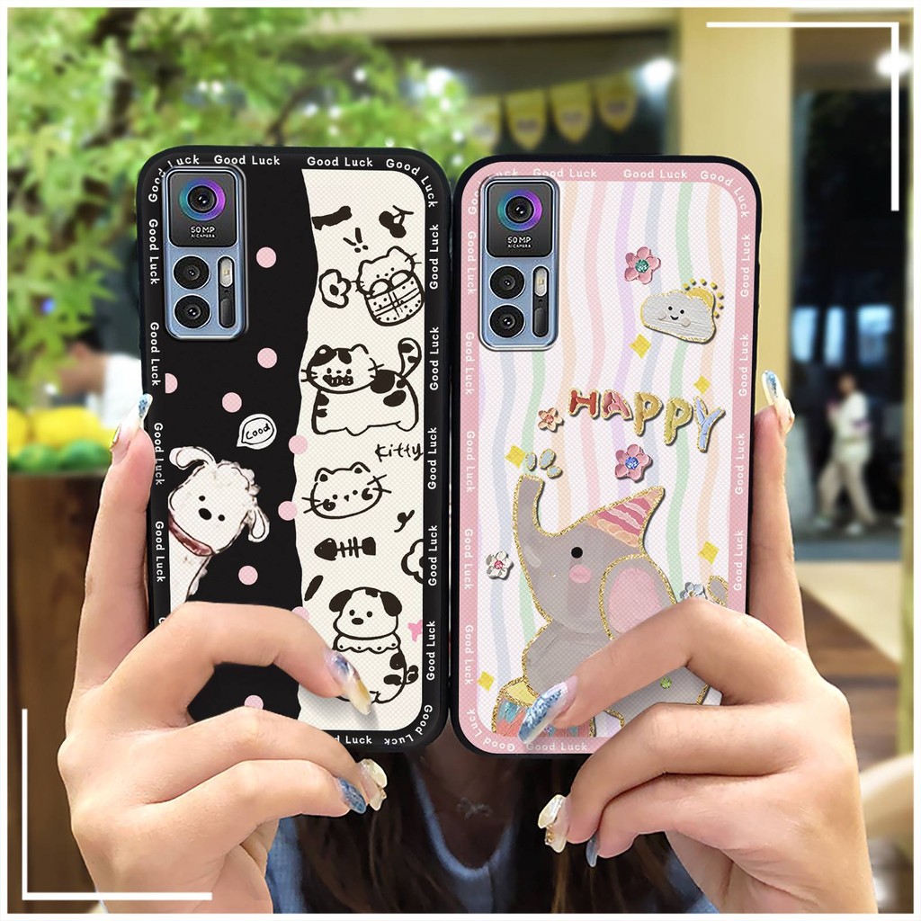 Ốp Điện Thoại Chống Sốc Graffiti Cho TCL 30 5G / 30 + / 30 Plus Vỏ Điện Thoại Di Động Hoạt Hình Chống Va Đập Bọc Toàn Bộ Bảo Vệ Điện Thoại Vỏ Di Động Chống Bụi Dễ Thương Túi Điện Thoại Bền Vỏ Mềm TPU