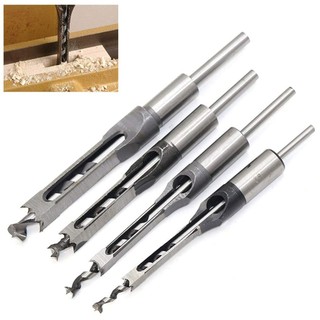 Mũi khoan lỗ vuông cho gỗ Máy cưa lỗ chế biến gỗ Mũi khoan đục lỗ 6mm 8mm 10mm 12mm cầm tay đầu nhọn phù hợp dùng cho gia đình căn hộ văn phòng và không gian nhỏ giúp sắp xếp làm sạch gọn gàng và sử dụng hằng ngày tiện lợi
